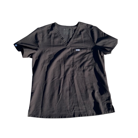 Figs Technical Collection Black Scrub Short-Sleeve Shirt XL - Picture 1 of 3